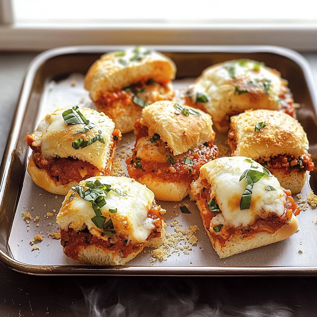Chicken Parmesan Sliders