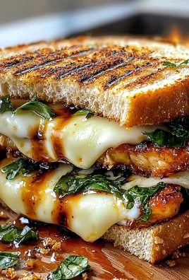 Grilled Balsamic Vinaigrette Sandwich Melt: A Flavorful Delight