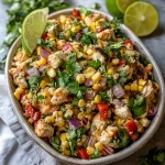 Healthy Street Corn-Inspired Chicken Salad