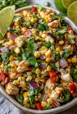 Healthy Street Corn-Inspired Chicken Salad
